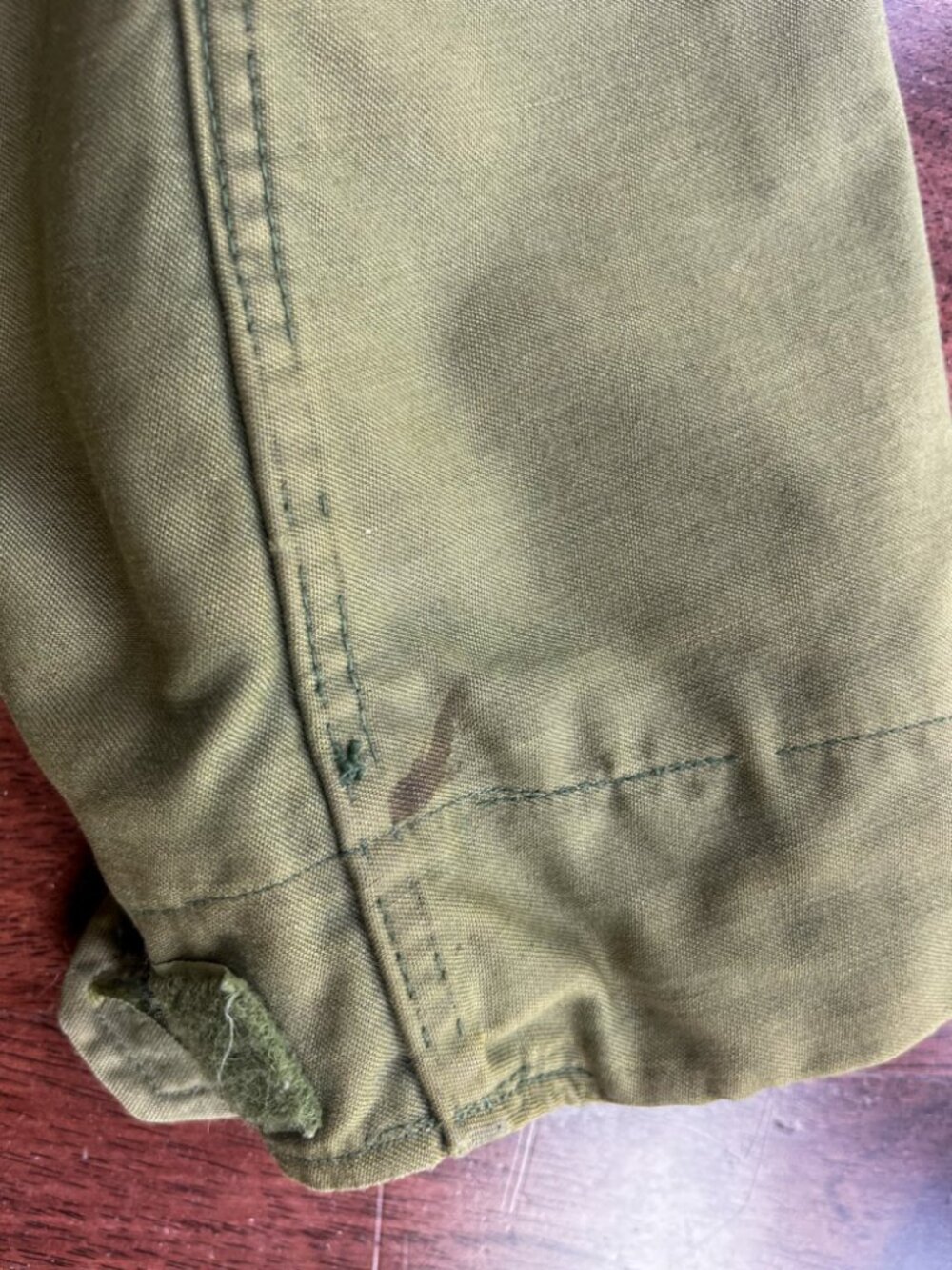 US Army M-65 Jacket Medium Green - True Vintage - Picture 6 of 8